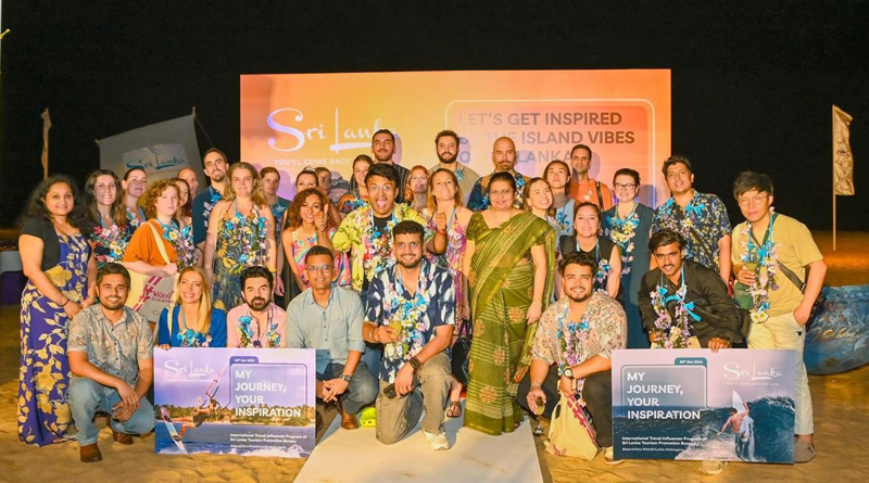 ජාත්‍යන්තර සංචාරක බ්ලොග්කරුවන් සහ සමාජ මාධ්‍යකරුවන් තිහක් ප්‍රථම වරට ශ්‍රී ලංකාවට