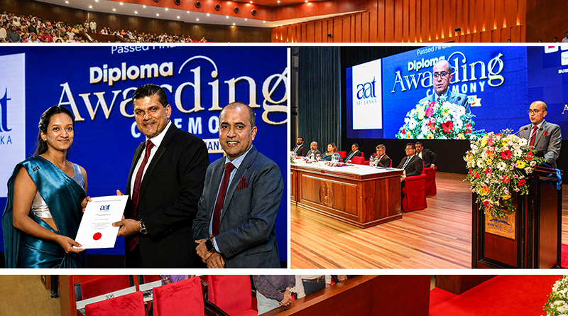 AAT ඩිප්ලෝමා ප්රදානෝත්සවයේ දී අවසන් මට්ටම සමත් සිසුන් 2179 කට ඩිප්ලෝමා ප්රදානය කරයි AAT ඩිප්ලෝමා ප්රදානෝත්සවයේ දී අවසන් මට්ටම සමත් සිසුන් 2179 කට ඩිප්ලෝමා ප්රදානය කරයි