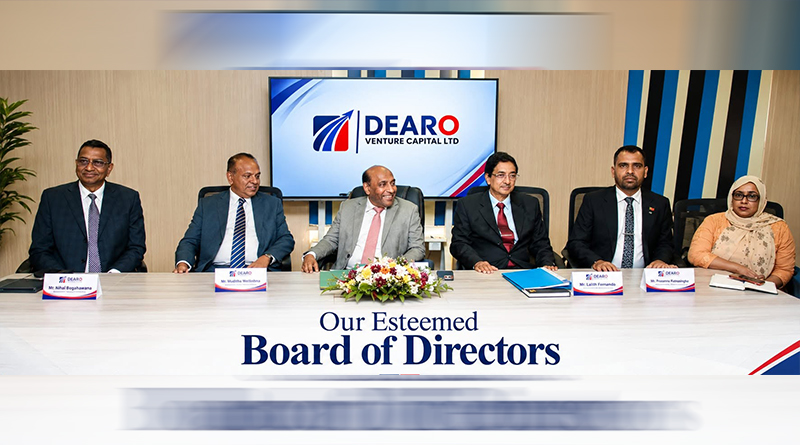 Dearo Venture Capital Ltd නව අධ්‍යක්ෂ මණ්ඩලය නව දැක්මක් සමඟ වැඩ අරඹයි